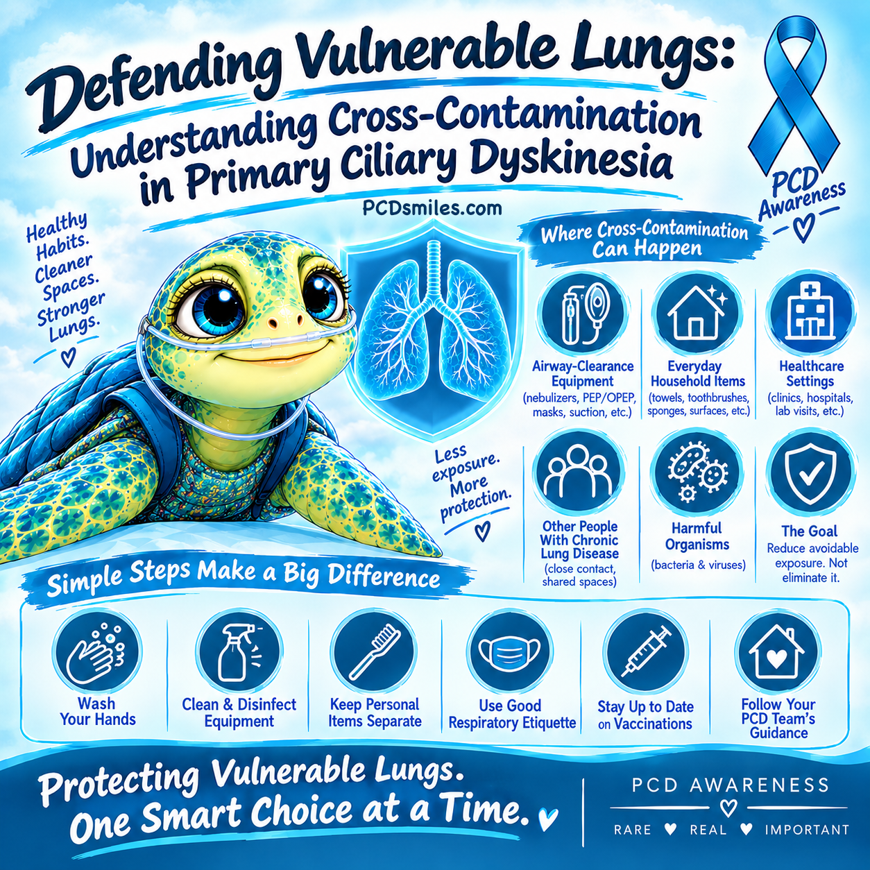 Defending Vulnerable Lungs: Understanding Cross-Contamination in Primary Ciliary Dyskinesia